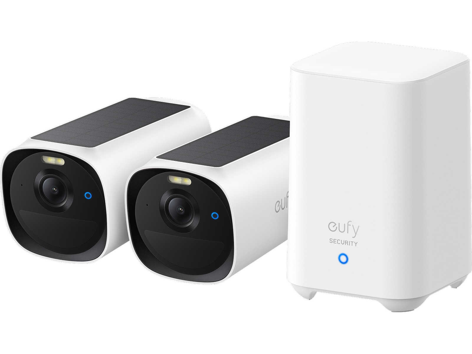 Eufy eufyCam E40 säkerhetskamera + HomeBase 2 (2-pack)