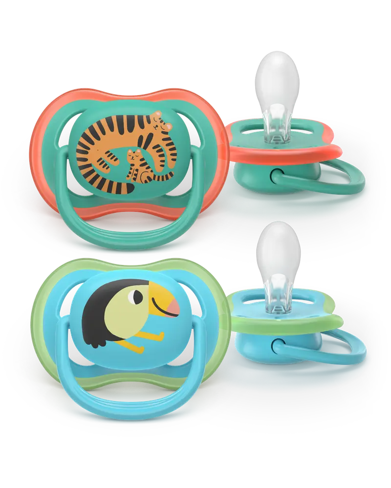 Philips Avent Ultra Air napp, 6–18 m, 2-pack, Blå/Turkos, bild 2