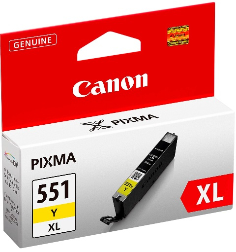 Canon CLI-551 Xl, gul bläckpatron, bild 5