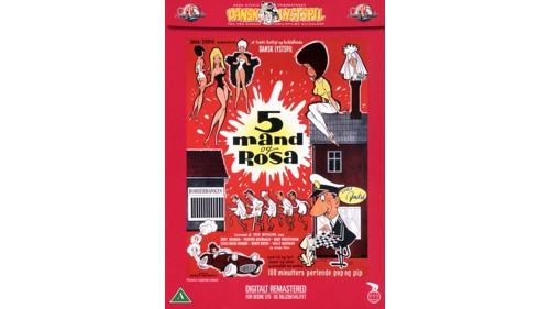 5 mand og Rosa - DVD, bild 3