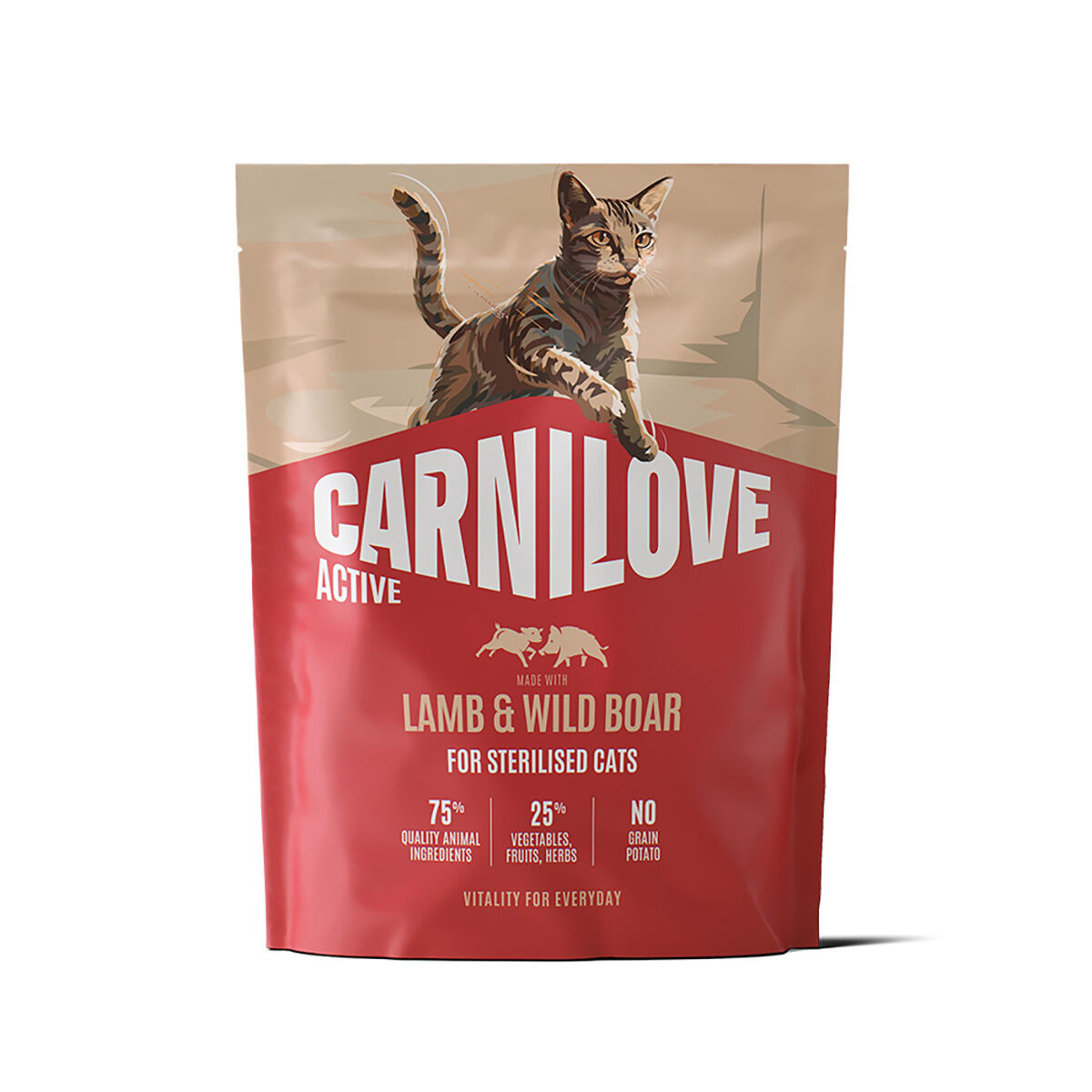 Carnilove Cat Active Sterilised Lamb & Wild Boar Torrfoder till Katt 400 g