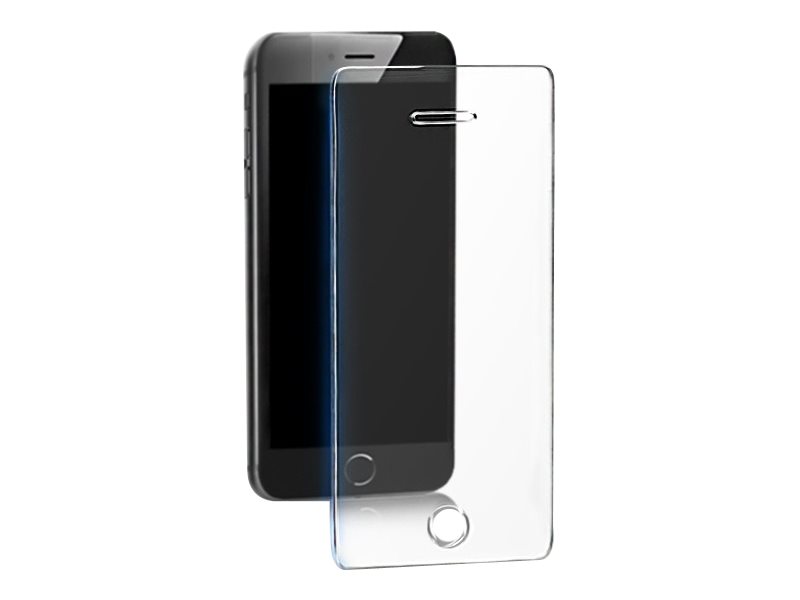 Qoltec Premium - Skärmskydd för mobiltelefon - glas - transparent - för Huawei Y6 2017