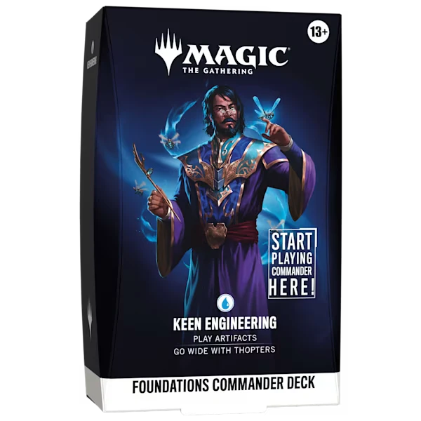Magic The Gathering Foundations Commander Deck - Keen Engineering