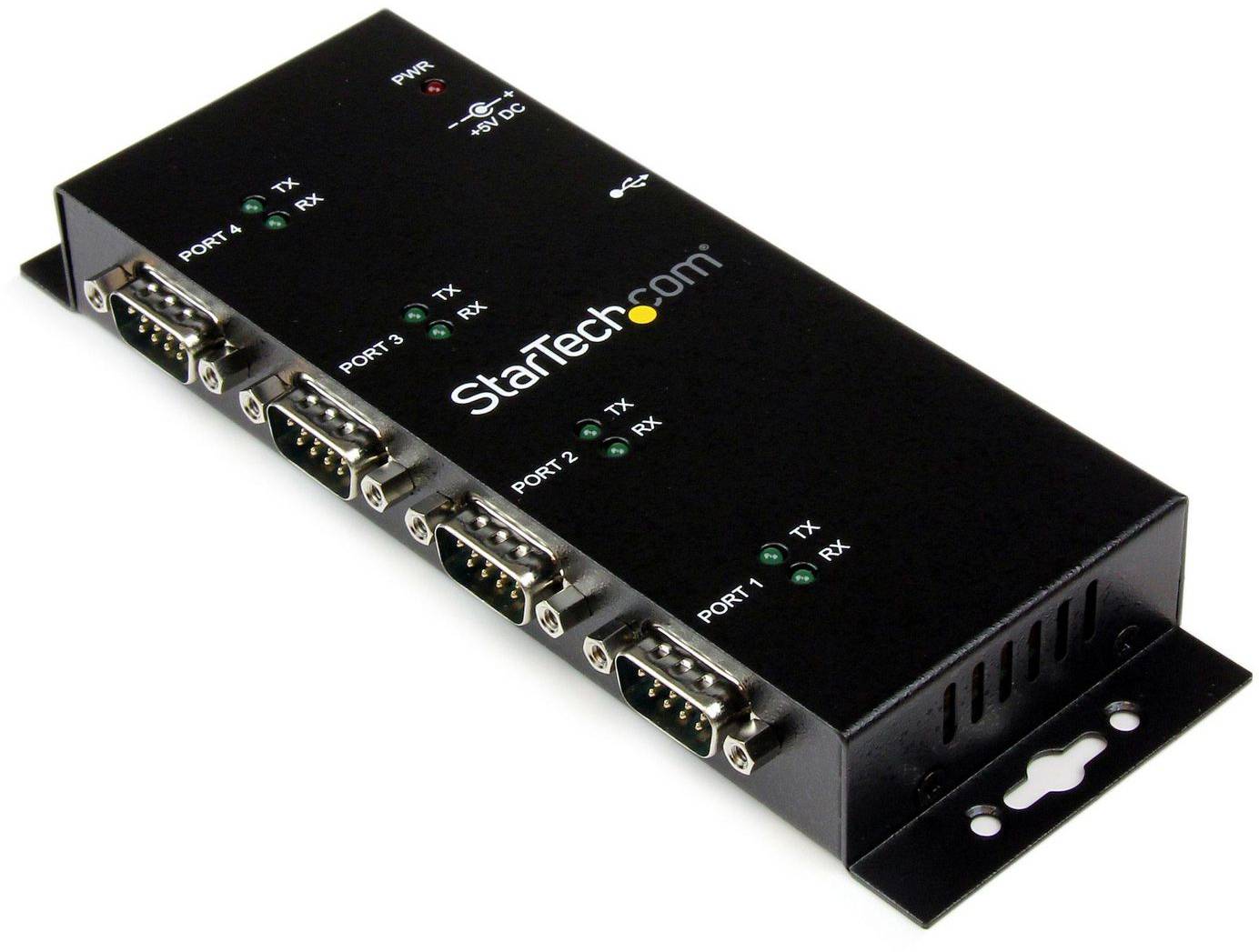 StarTech USB Serial Adapter Hub, USB 2.0 till serieport 4xRS-232, DB9ha, bild 3