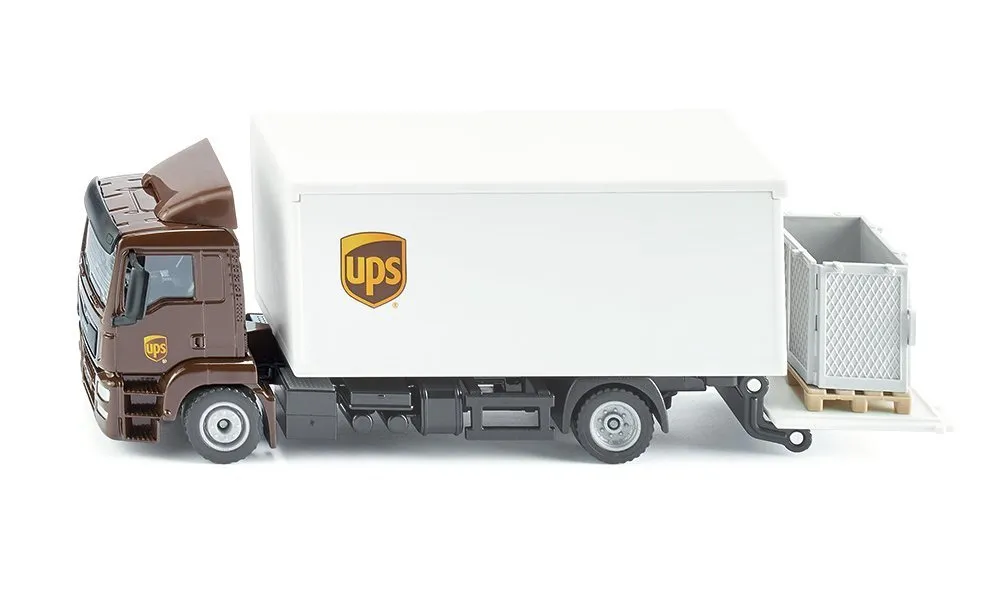 Siku MAN Truck with box body and tail lift, Modellastbil / -släp, Förmonterad, 1:50, MAN Truck, Alla, Plast