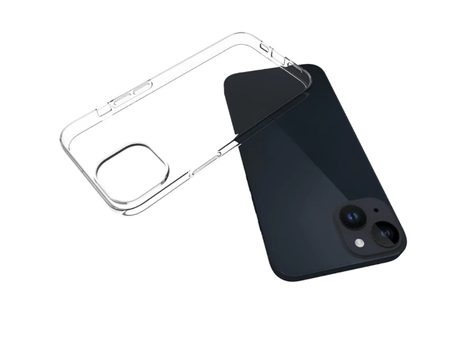 Transparent bakskydd till iPhone 15 Pro Max