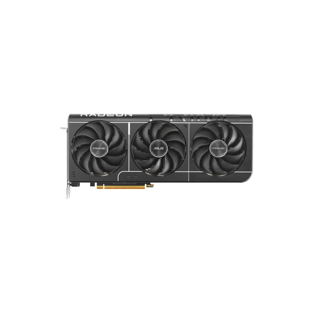 Asus PRIME AMD Radeon RX 9070 XT OC grafikkort (Svart)