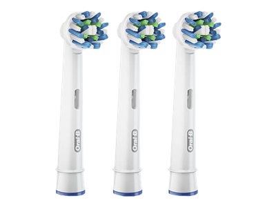 Oral-B Cross Action tandborsthuvuden - Svart - 10-pack
