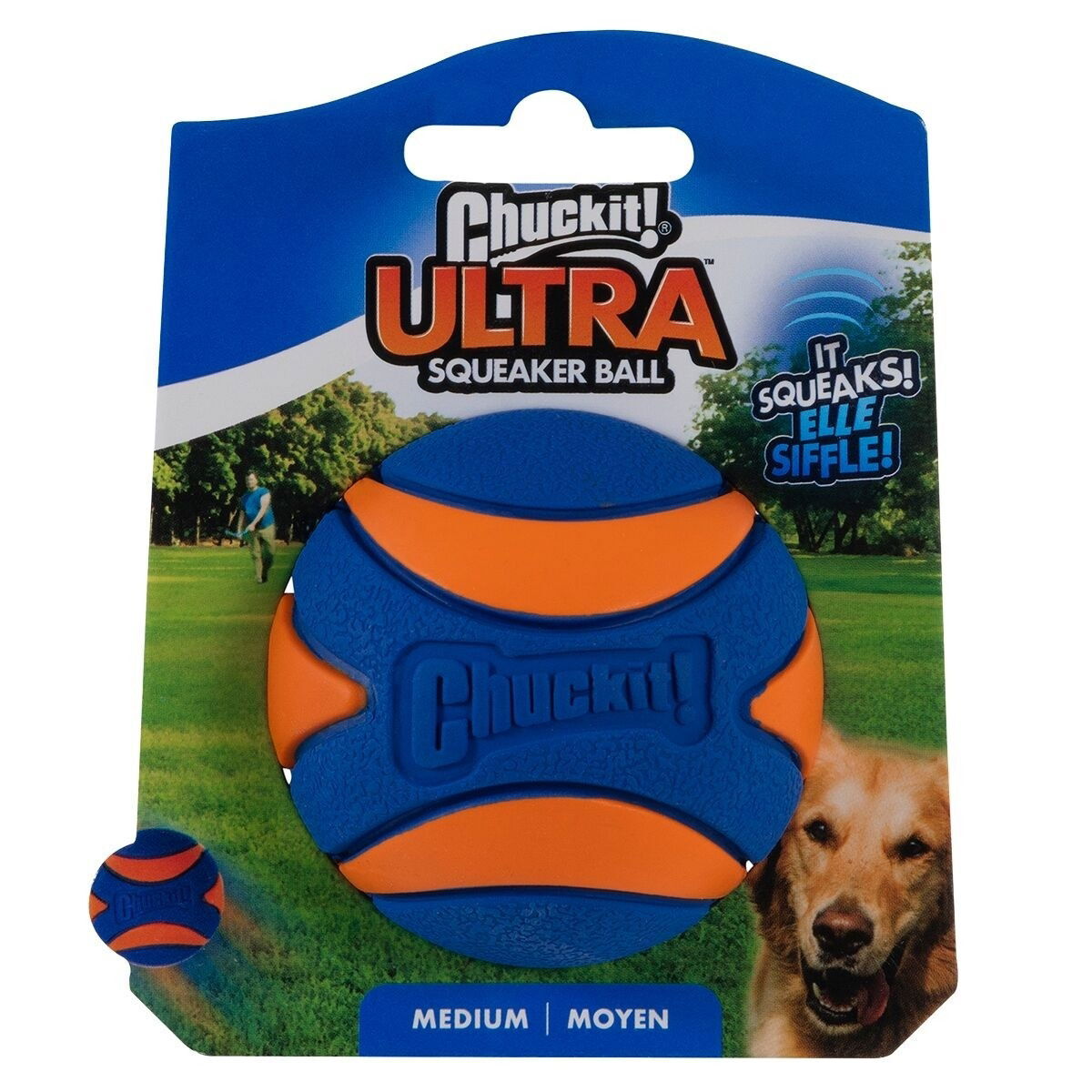 Chuckit Ultra Squeaker Hundboll M