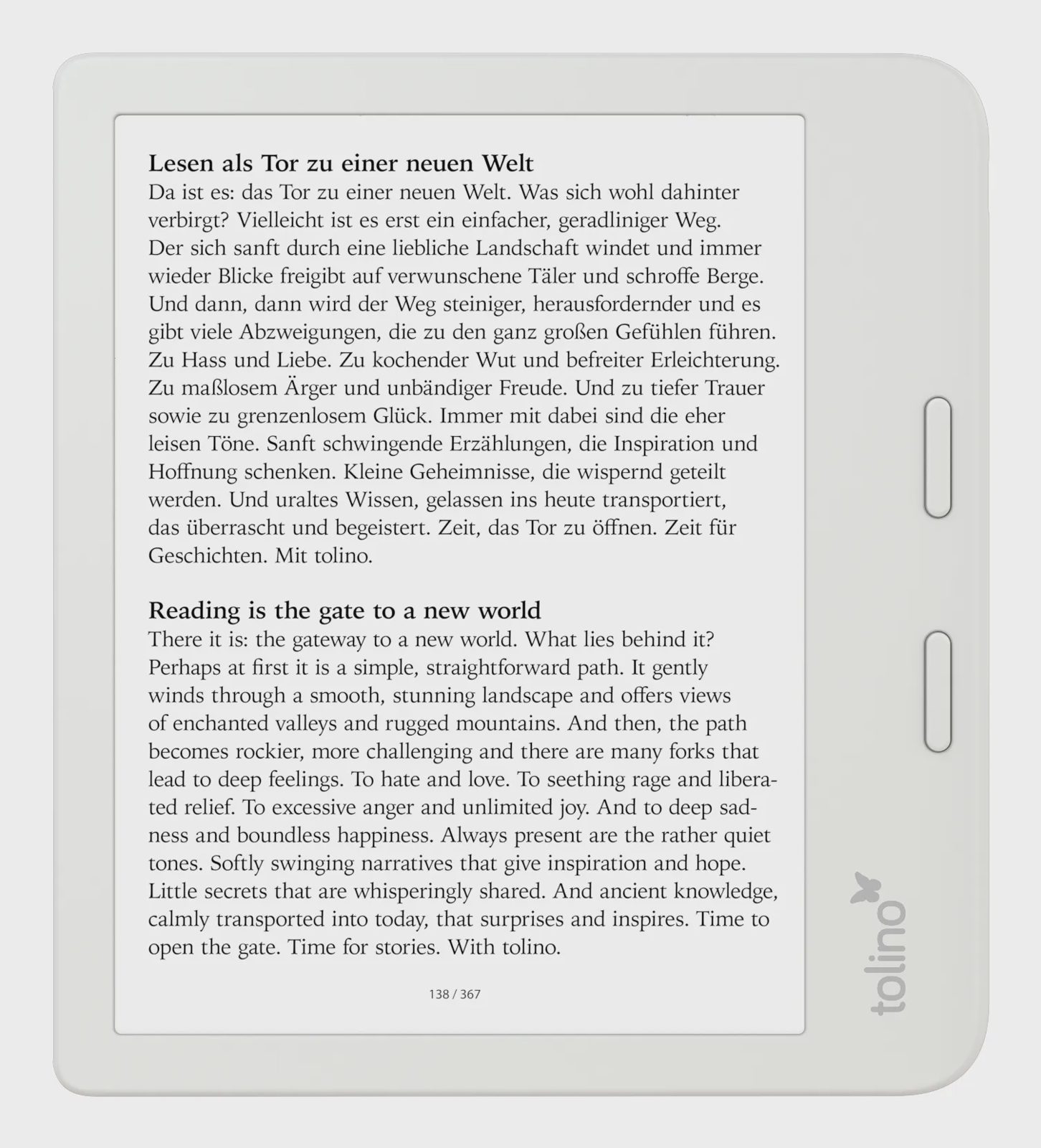 Tolino vision color, 17,8 cm (7), E Ink Kaleido, 1264 x 1680 pixlar, CBR, CBZ, EPUB, MOBI, PDF, TXT, JPEG, PNG, 32 GB