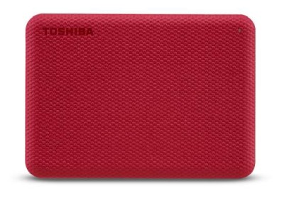 Toshiba Canvio Advance - 2TB - USB 3.2 - Röd