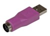 Adapter StarTech.com, USB till PS/2, för tangentbord