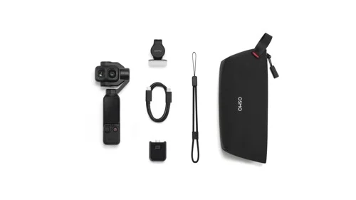 DJI Osmo Pocket 4P Standard Combo gimbal-kamera, svart, bild 3