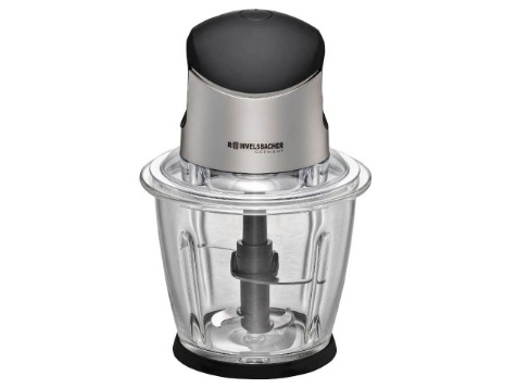 Rommelsbacher MZ 500, 1,5 l, Svart, Rostfritt stål, Glas, Rostfritt stål, Knappar, 500 W