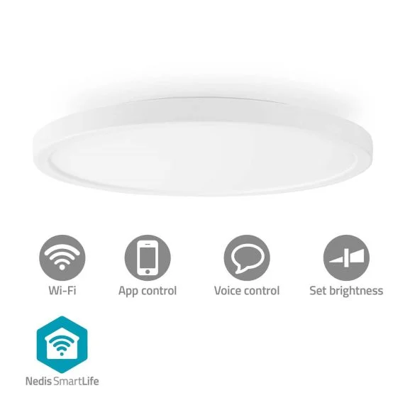 Nedis Smartlife taklampa 29 cm WIFILAC31WT, bild 2