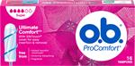 O.B. ProComfort Tampons 16-pack Super