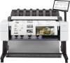 HP DesignJet T2600dr Postscript, 2400x1200 dpi, A0/36" MFP, 6 färger, 600x600 dpi 36" scanner, 2 rullar, USB/LAN, bild 2