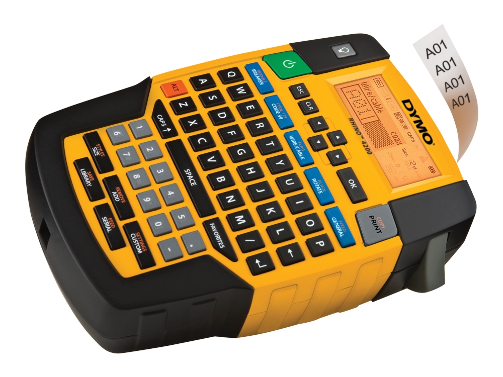 Dymo Rhino 4200 etikettskrivare qwerty