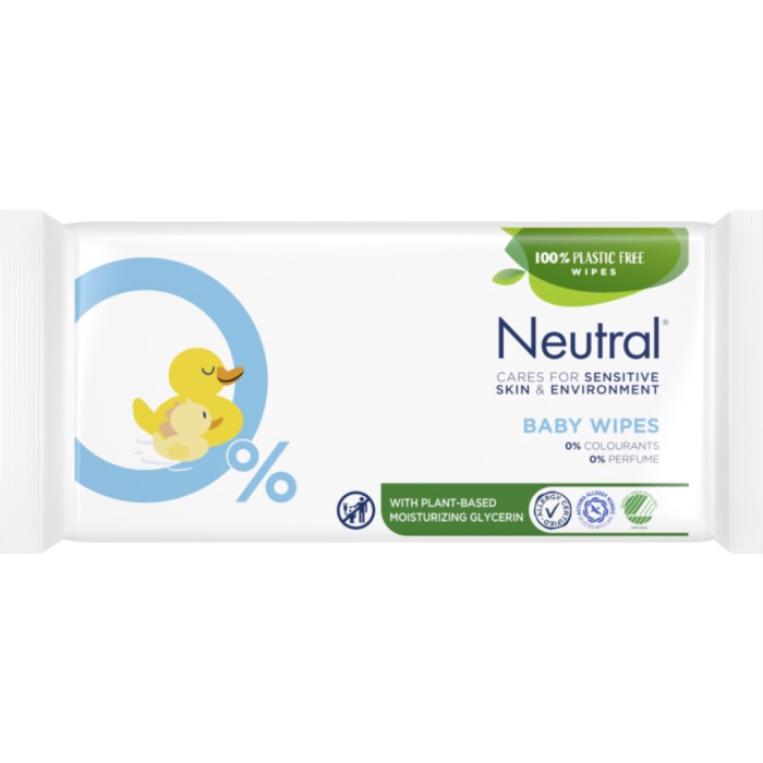 Neutral Våtservetter, 52 st
