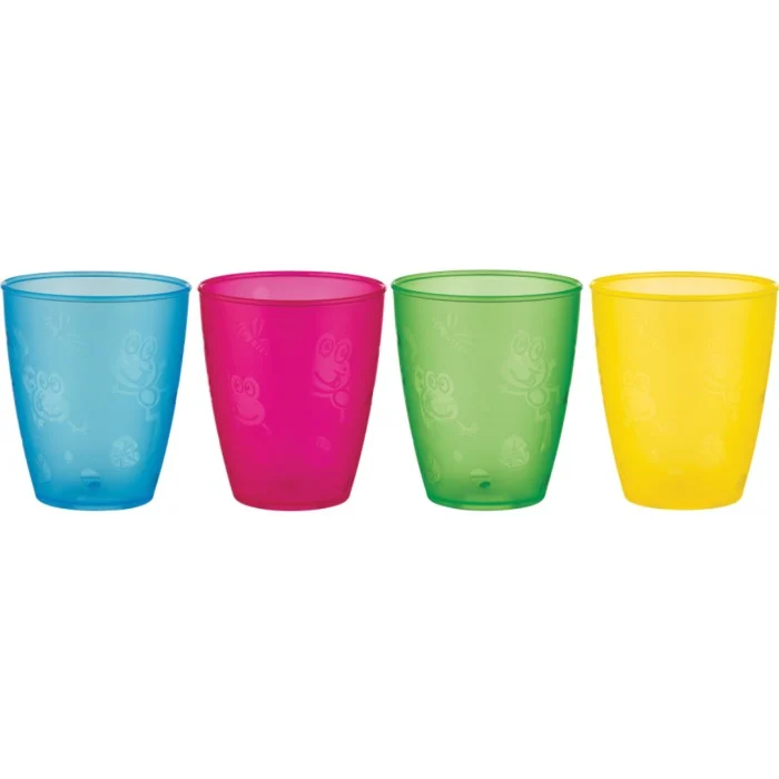 Nuby Drinking Tumbler Set 300 ml +9m, 4 st