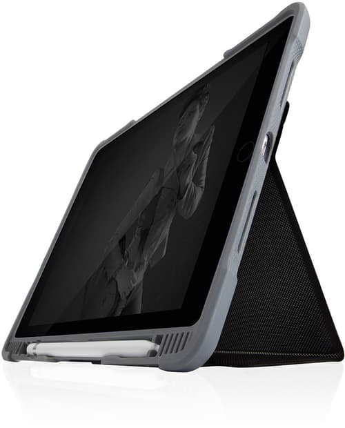 STM Dux Plus Duo, iPad 10.2-tum (7/8/9th Gen), plats för Apple Pencil - Svart, bild 3