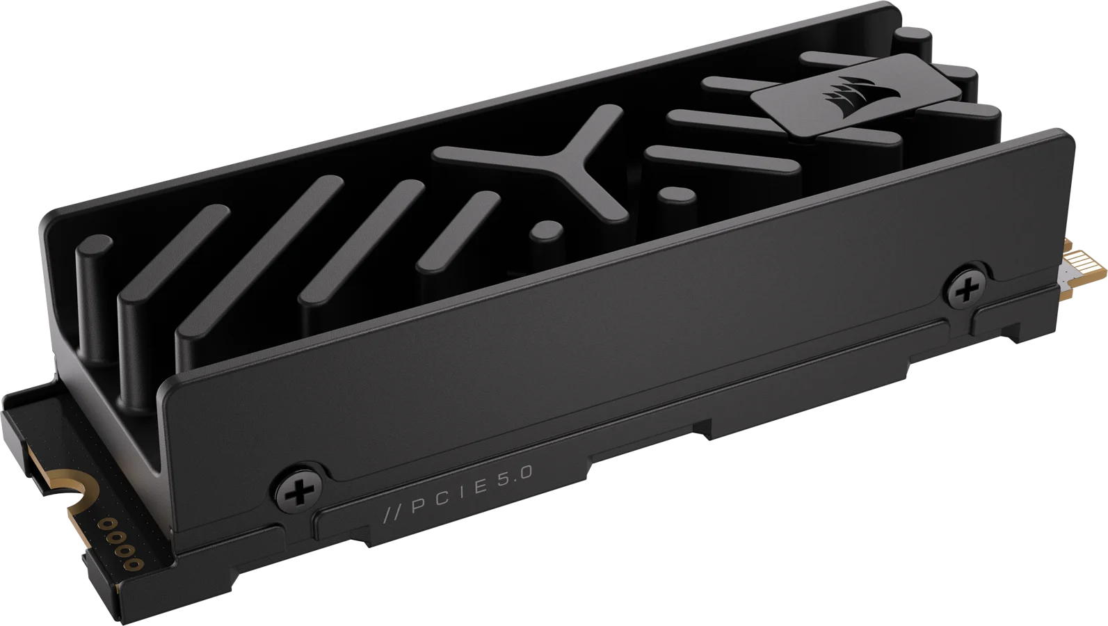 Corsair Force MP700 Elite M.2 NVMe 2.0 Gen 5 4TB Med Värmespridare