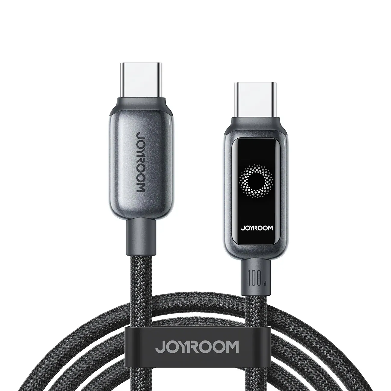 Joyroom USB-C till USB-C snabbladdningskabel 100W, 1,2m - Svart