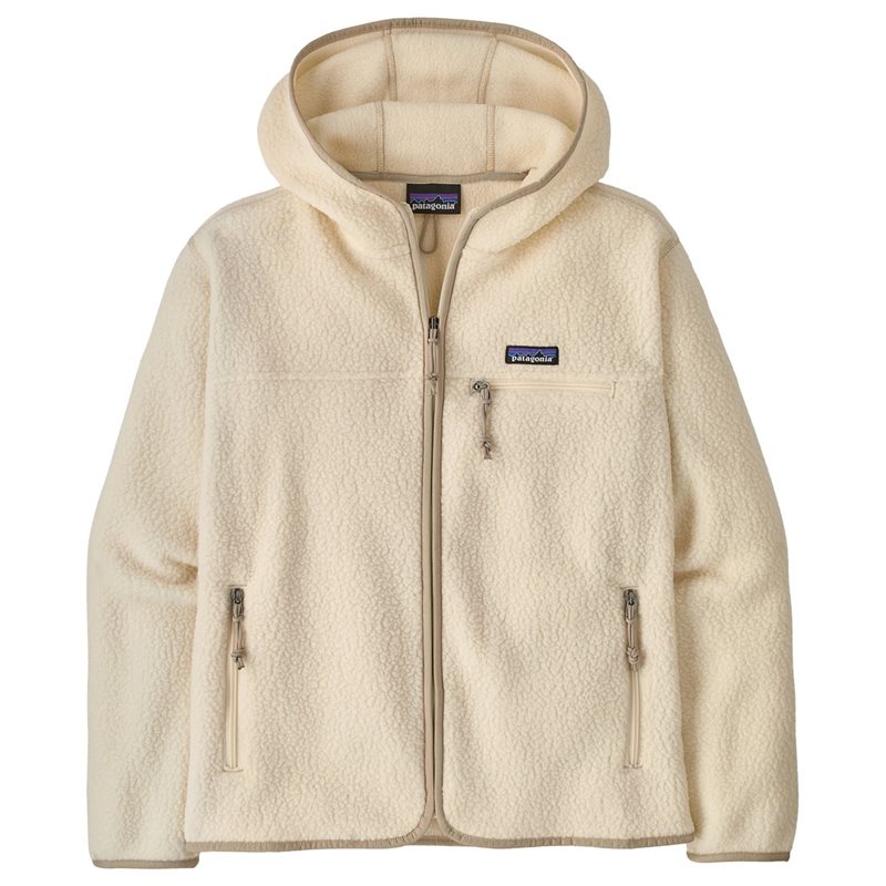Patagonia W's Retro Pile Hoody Natural - XXL