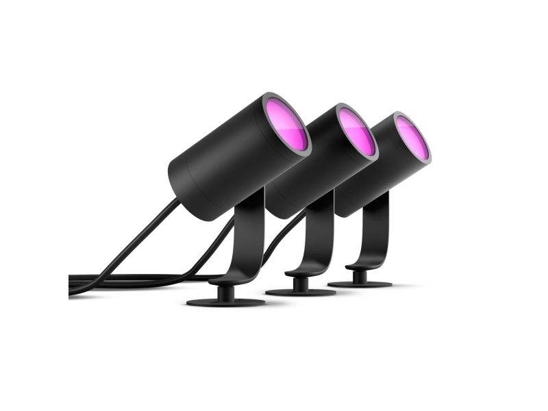 Philips Hue Lily svart basenhet till spotlight