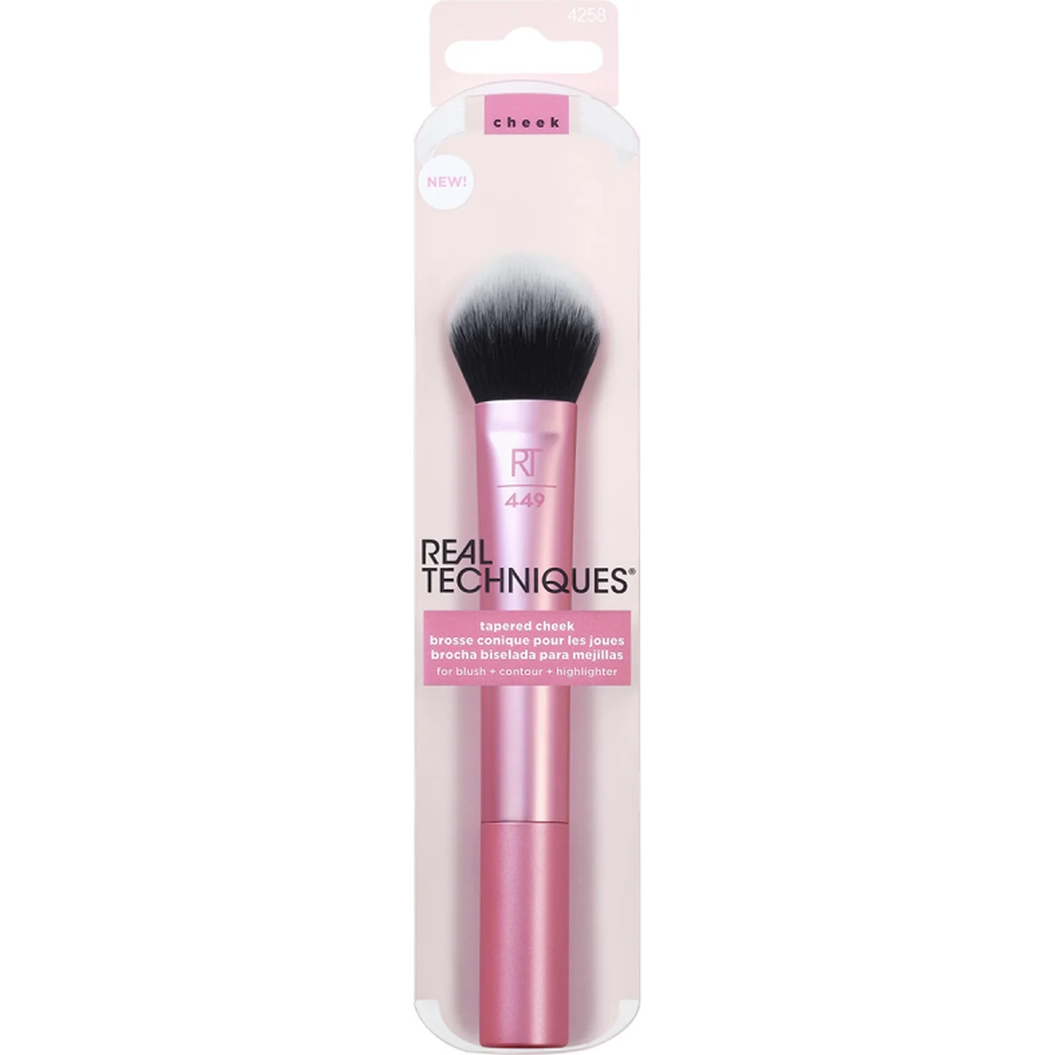 Real Techniques Tapered Cheek Brush Pink Pink