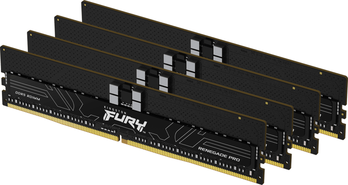 128 GB (4x32GB) DDR5-6000 Kingston FURY Renegade Pro CL32 ECC REG, AMD EXPO