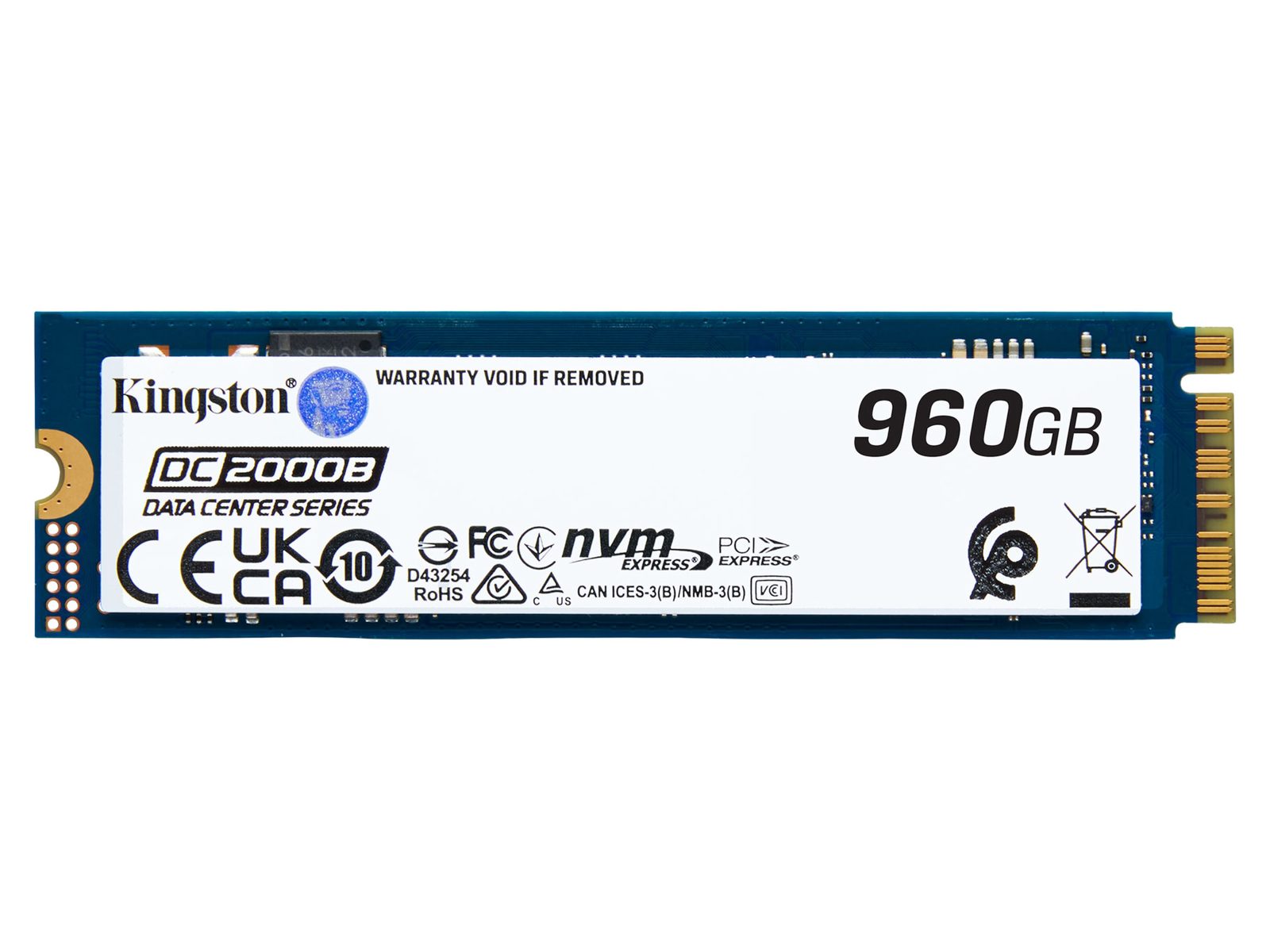 Kingston DC2000B M.2 NVMe Gen 4 960GB Enterprise
