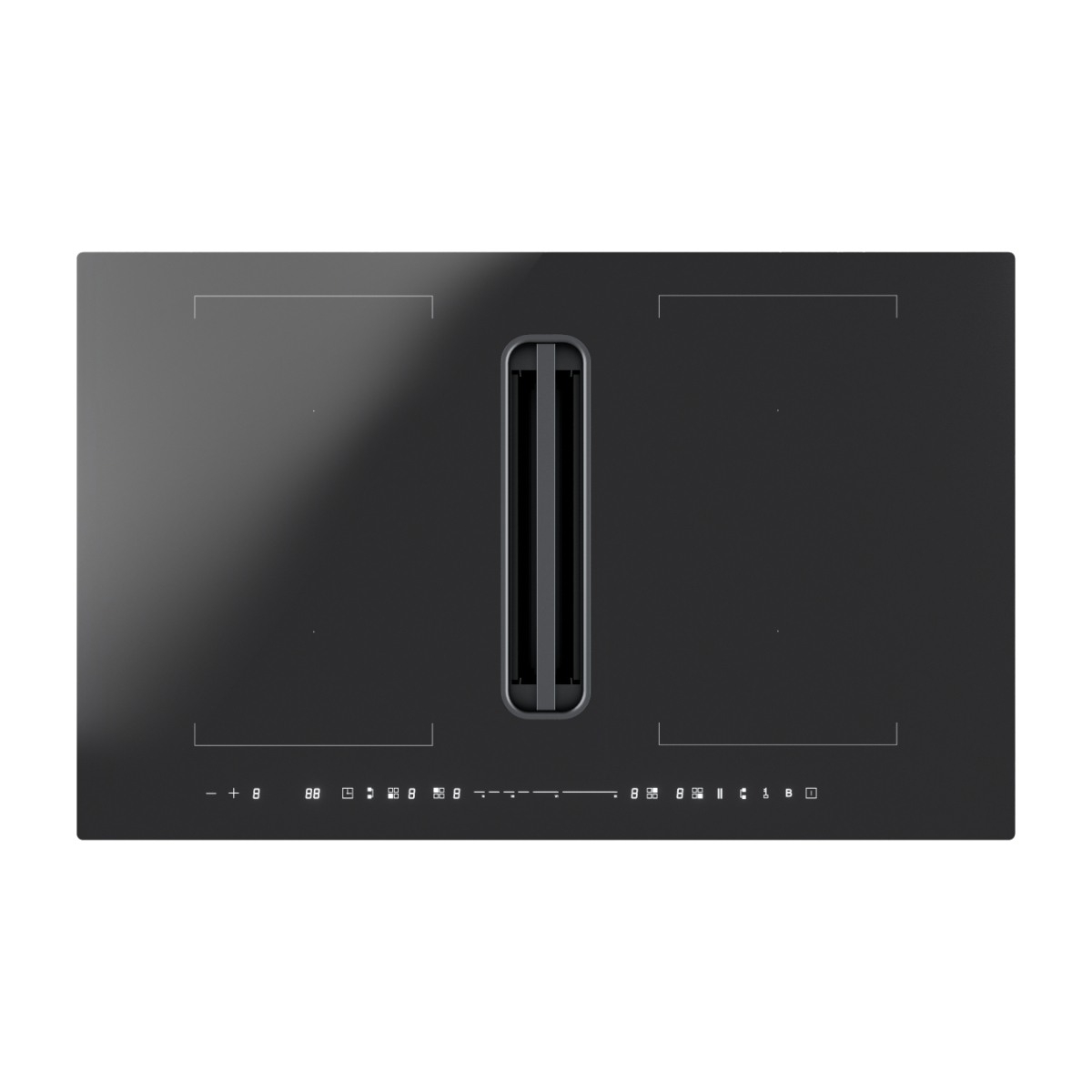 Point 7-Series POHH7083I4B induktionshäll med inbyggd fläkt