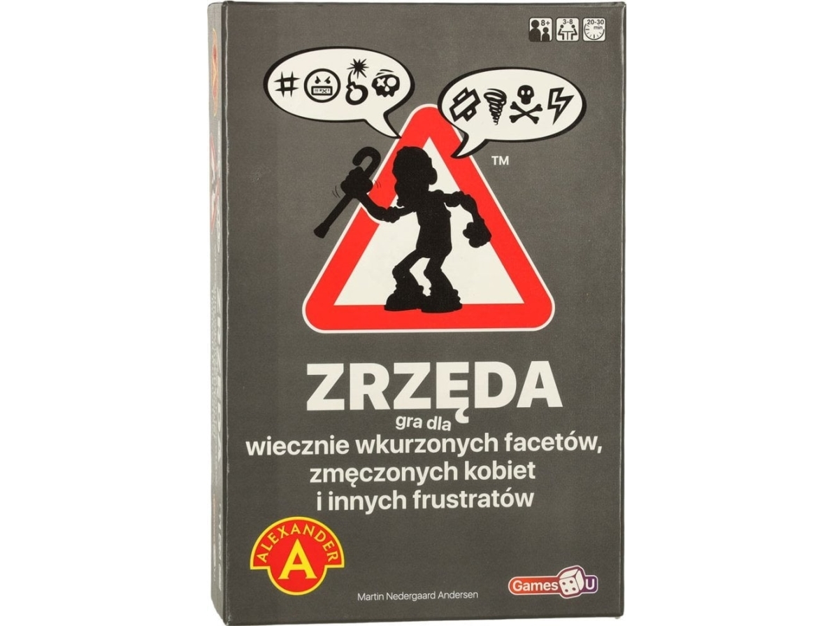 KIK ALEXANDER Zrzeda sällskapsspel brädspel 8+