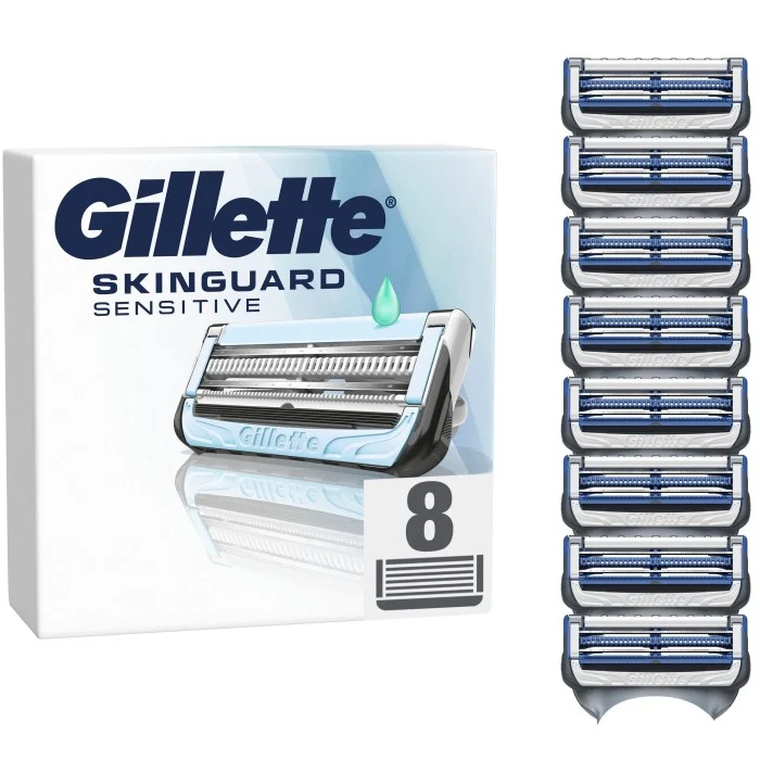 Gillette SkinGuard Sensitive rakblad 8 st