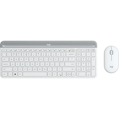Logitech MK470 Slim Combo mus och tangentbord (vit), bild 2