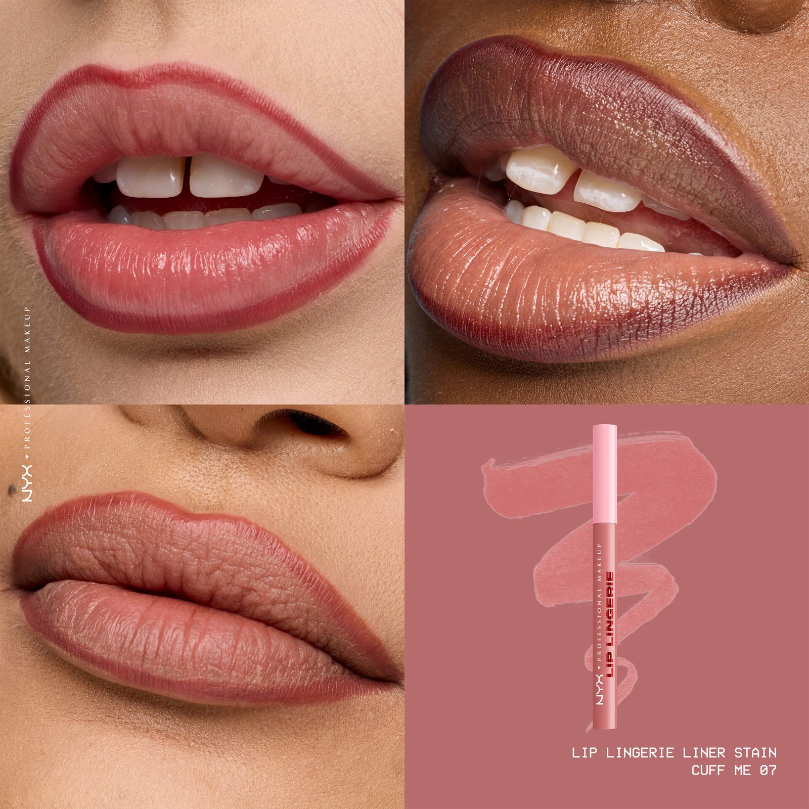 NYX PROFESSIONAL MAKEUP Lip Lingerie Liner Stain 07 Cuff Me, bild 3