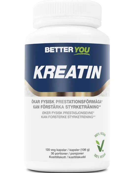 Better You Kreatinkapslar 120 st