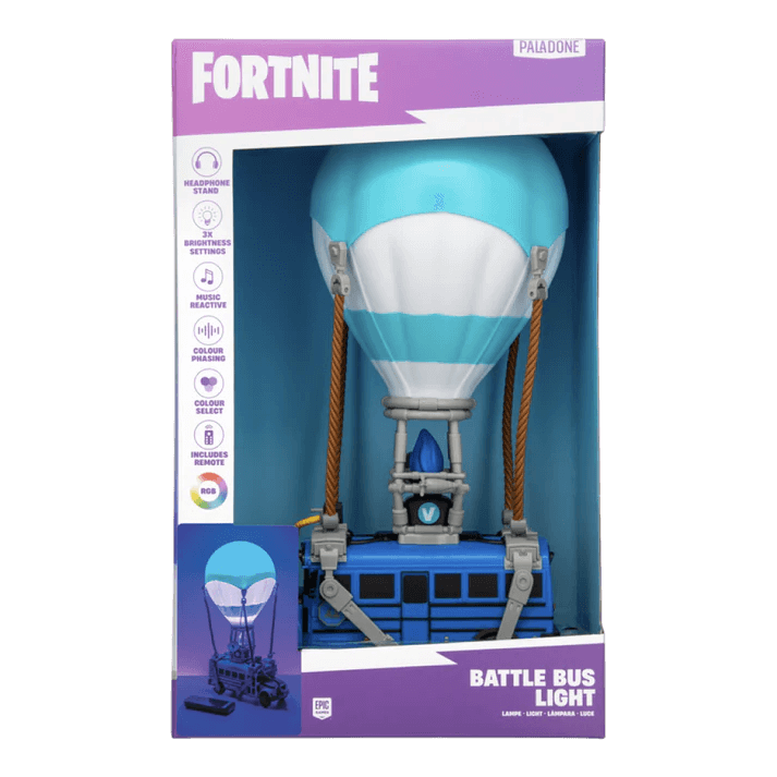Fortnite Battle Bus Diorama Light