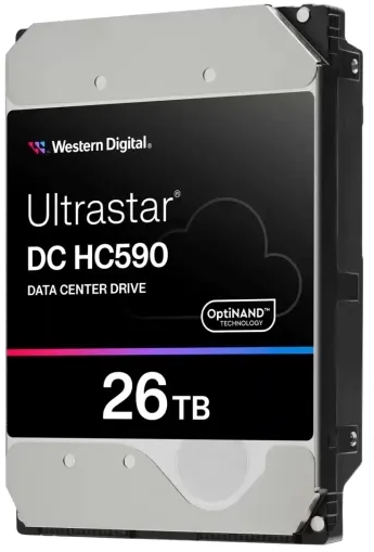 26 TB WD Ultrastar DC HC590 SE, 7200 rpm, 512 MB cache, SATA3, bild 3