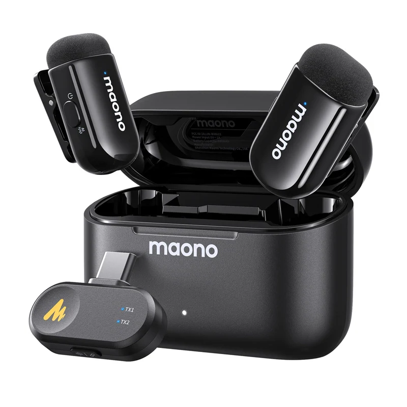 Maono WM622 PC2 Wireless Lavalier Microphone, bild 2