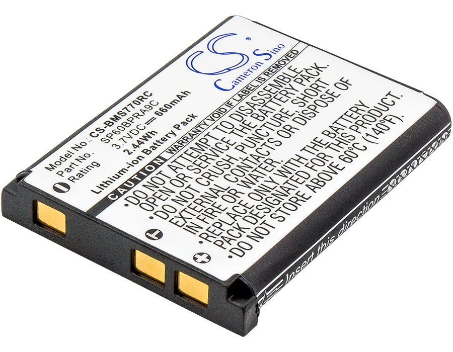 Cameron Sino batteri Sp60bpra9c N4fuyyyy0047 till Sony VGP-BMS77 / Panasonic KX-TCA385 / KX-TCA285 / KX-UDT121 / KX-UDT131 / CS-BMS770RC