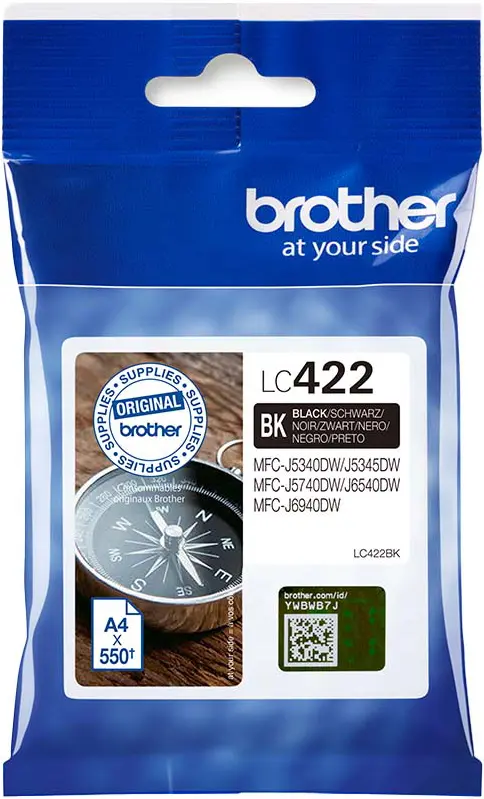 Brother LC422 bläckpatron (svart), bild 5