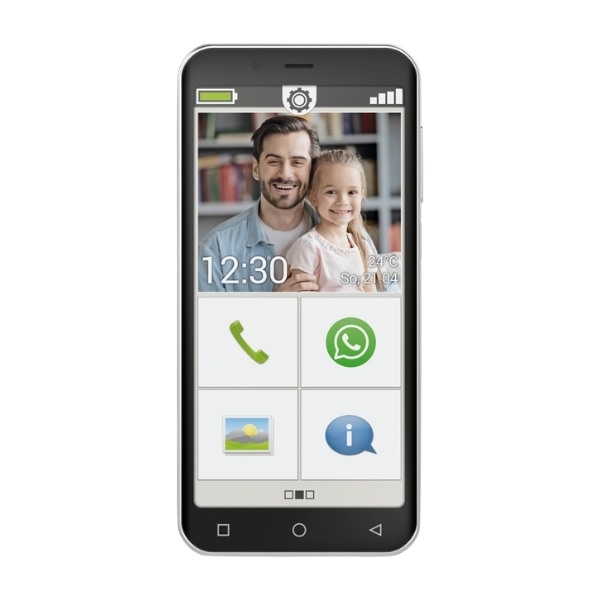 Emporia Smart 4 smarttelefon, svart 32 GB