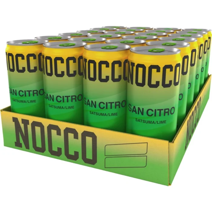 NOCCO BCAA San Citro LIMITED 330 ml x 24 st