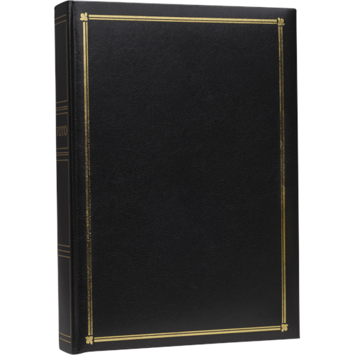 Focus - Eterna Super 300 Fotoalbum 10x15 – Klassiskt album med gulddetaljer, 300 bilder