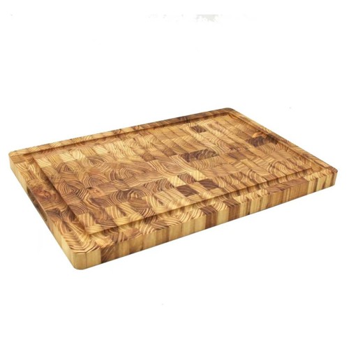 Sobczyk - Teak Cutting Board - Rich, Warm Tones - 45 x 30 x 2.5 cm