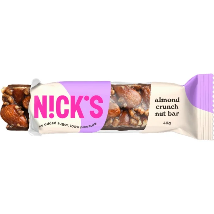 NICK'S Nut bar almond crunch 40 g