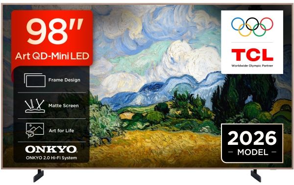 TCL 98" A400 Pro 4K QD-Mini LED TV (2026)