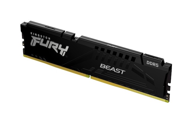 8 GB (1x8GB) DDR5-6000 Kingston FURY Beast Black CL36, AMD EXPO - Svart, bild 3
